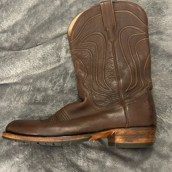 Men's Tecovas brown Leather boots - Picture 2 of 5